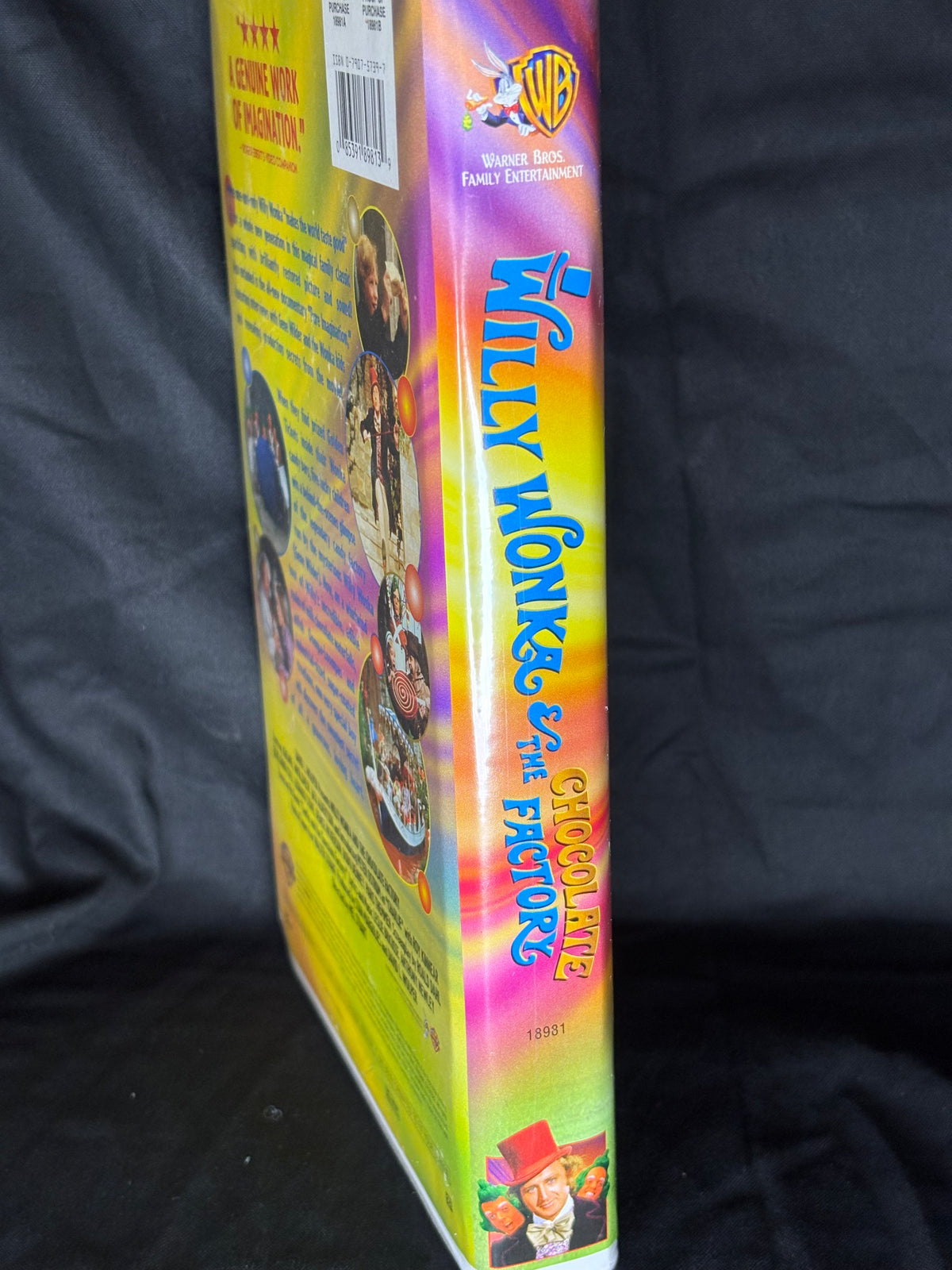 VHS | WILLY WONKA & THE CHOCOLATE FACTORY (1971)