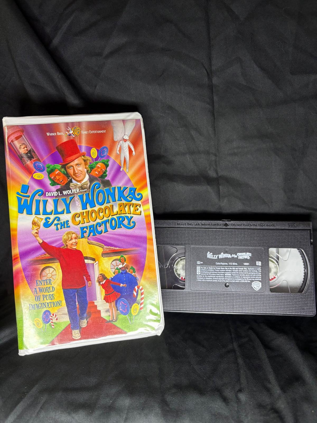 VHS | WILLY WONKA & THE CHOCOLATE FACTORY (1971)