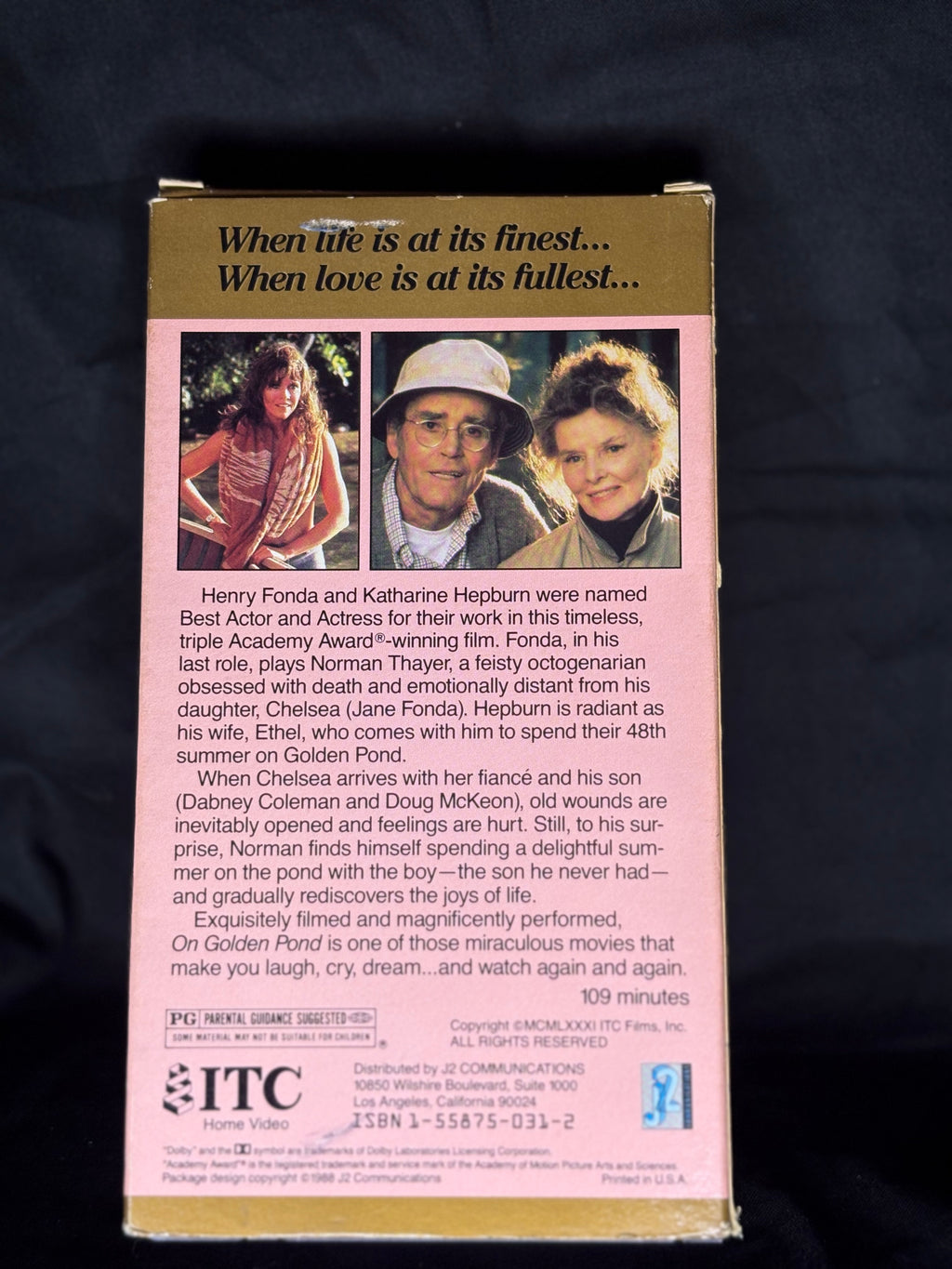 VHS | ON GOLDEN POND (1988)