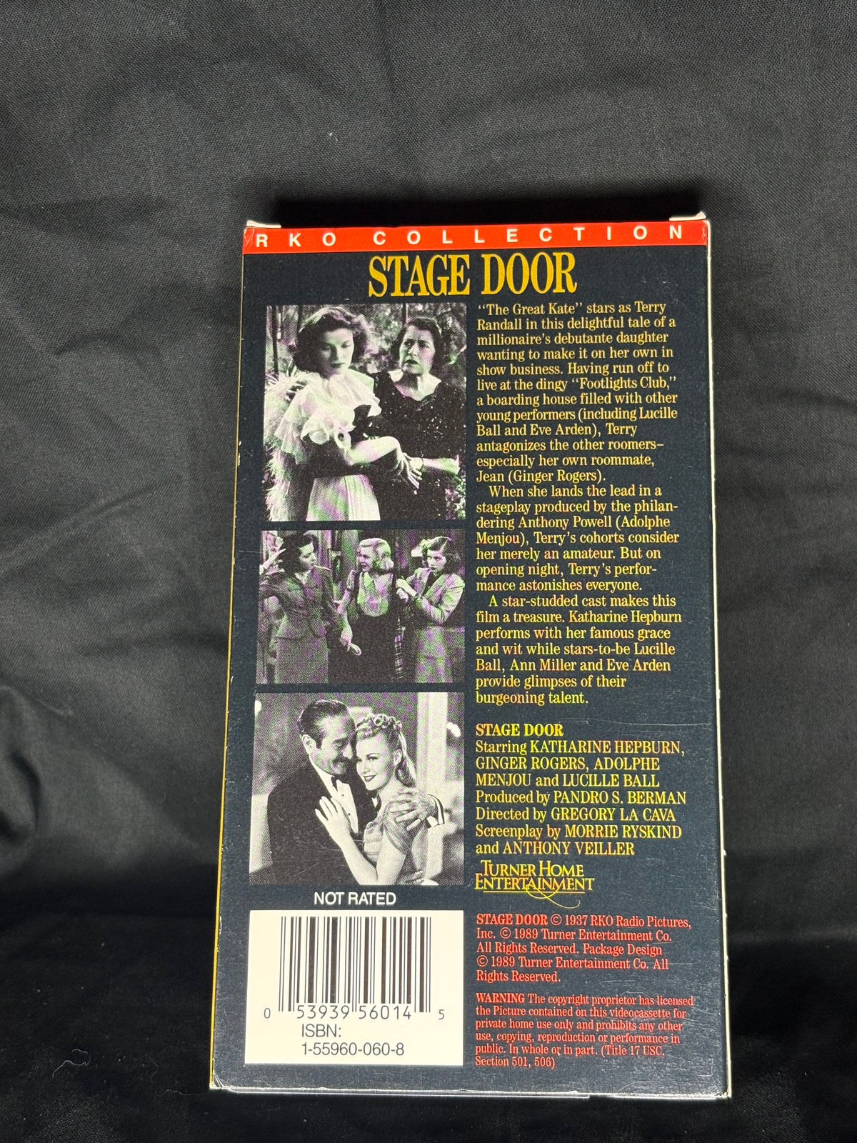 VHS | STAGE DOOR VINTAGE (1937)