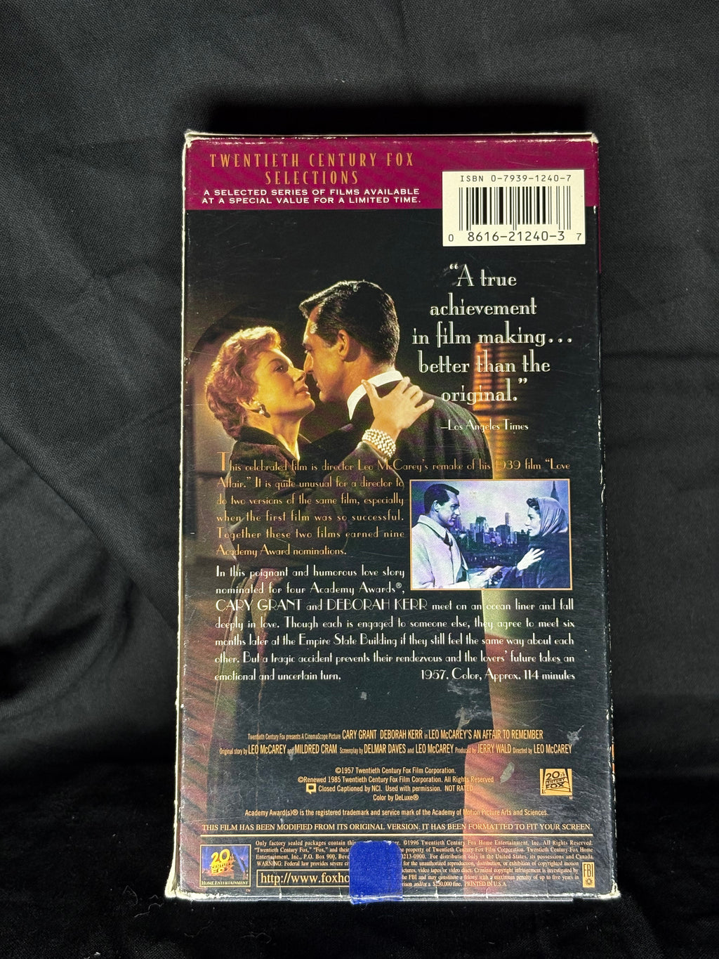 VHS | AN AFFAIR TO REMEMBER (1957)