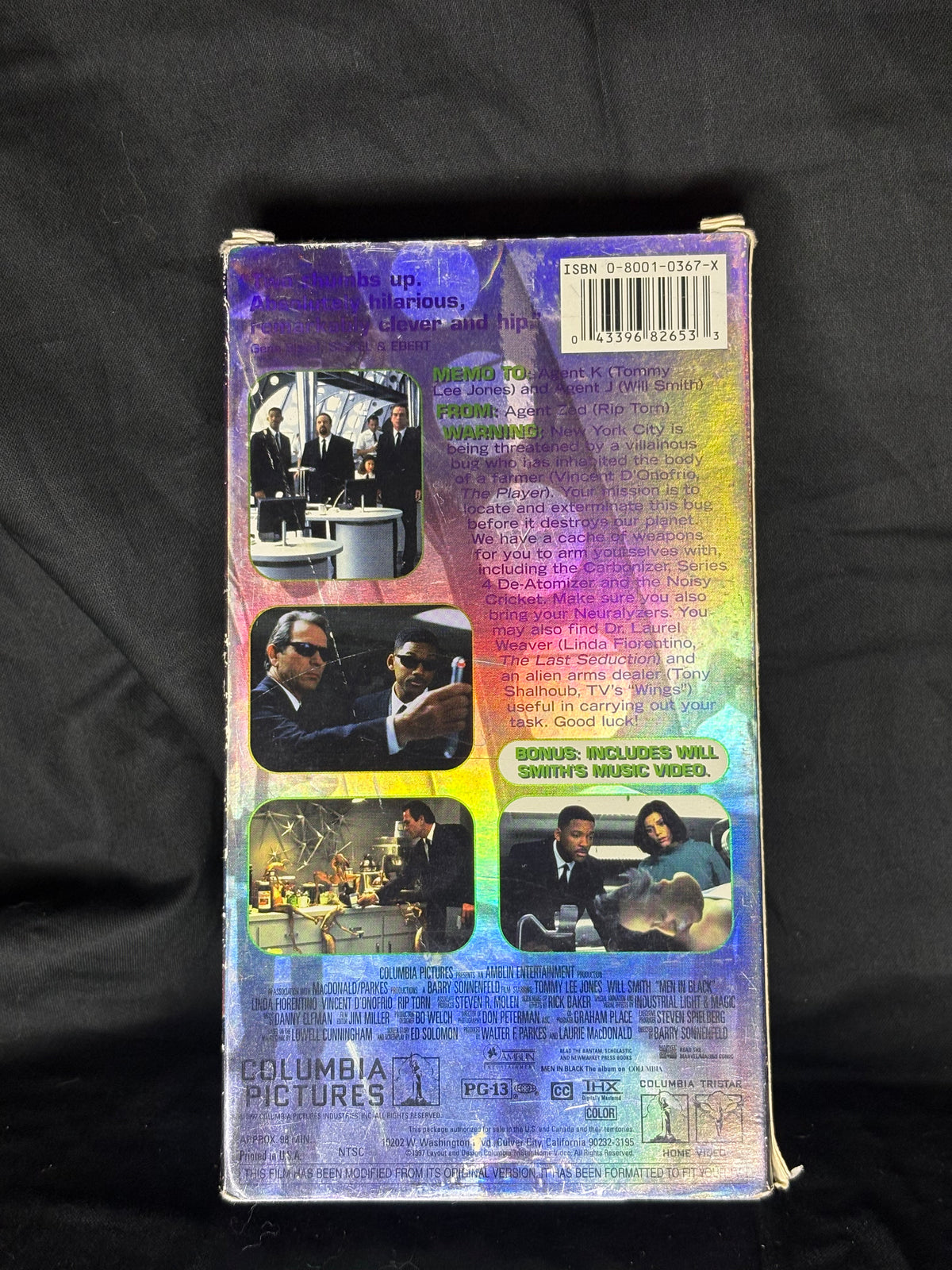 VHS | MEN IN BLACK (1997)