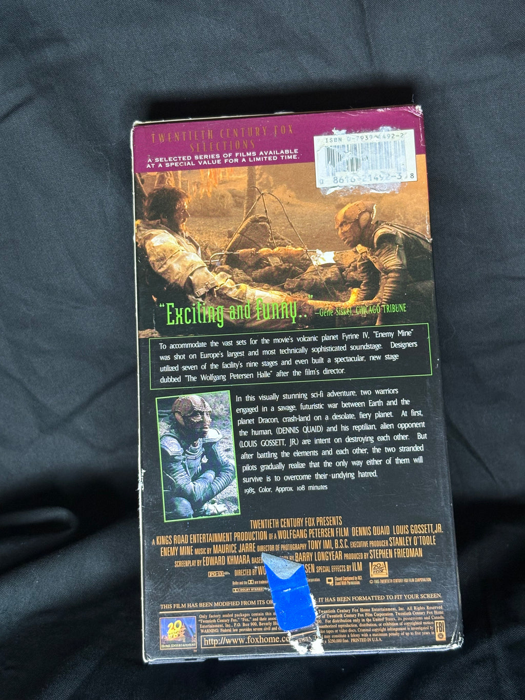 VHS | ENEMY MINE (1985)