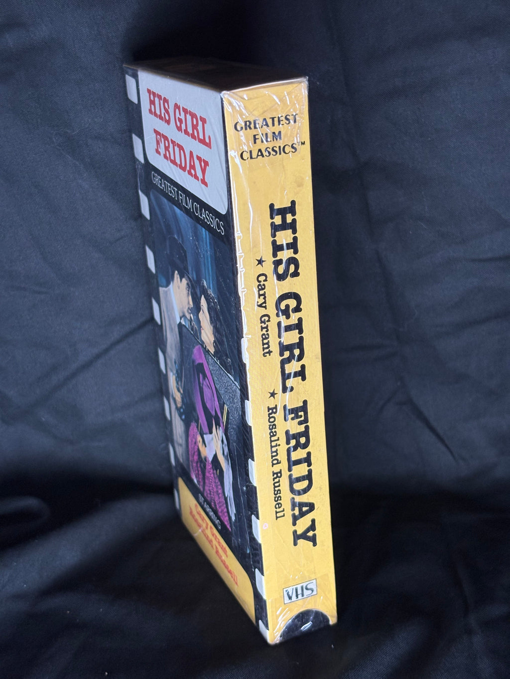 VHS | HIS GIRL FRIDAY SEALED VHS TAPE (1940)