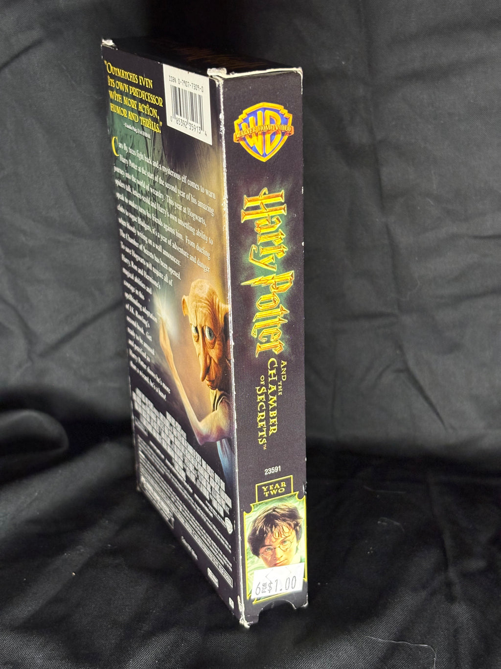 VHS | HARRY POTTER AND THE CHAMBER OF SECRETS (2002)