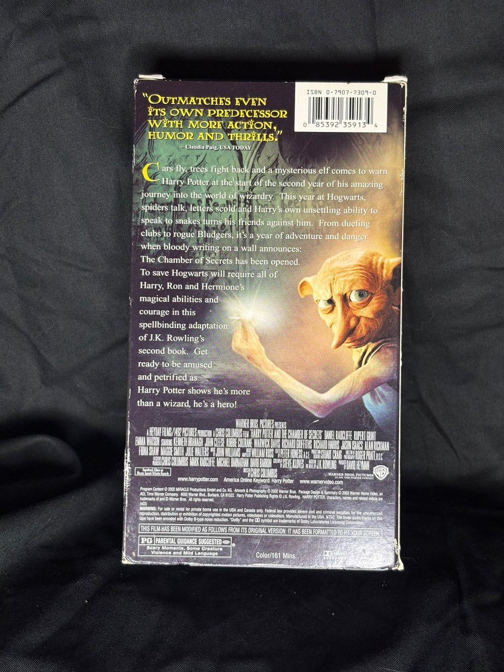 VHS | HARRY POTTER AND THE CHAMBER OF SECRETS (2002)