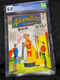 CGC GRADED ADVENTURE COMICS #302 DC COMICS SILVER AGE