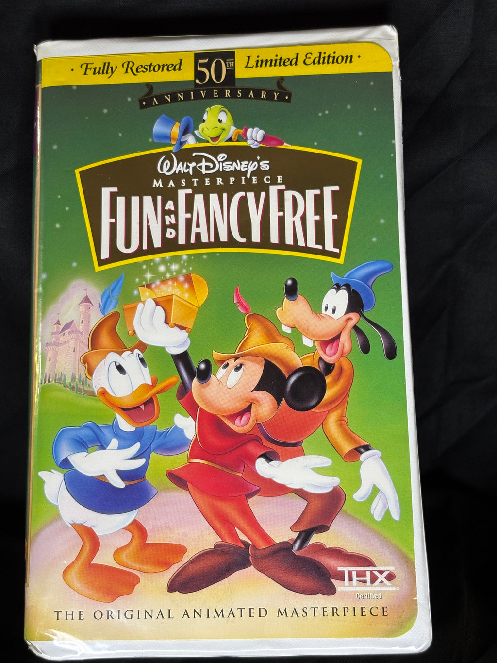 VHS | FUN AND FANCY FREE 50TH ANNIVERSARY LIMITED EDITION