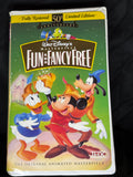 VHS | FUN AND FANCY FREE 50TH ANNIVERSARY LIMITED EDITION