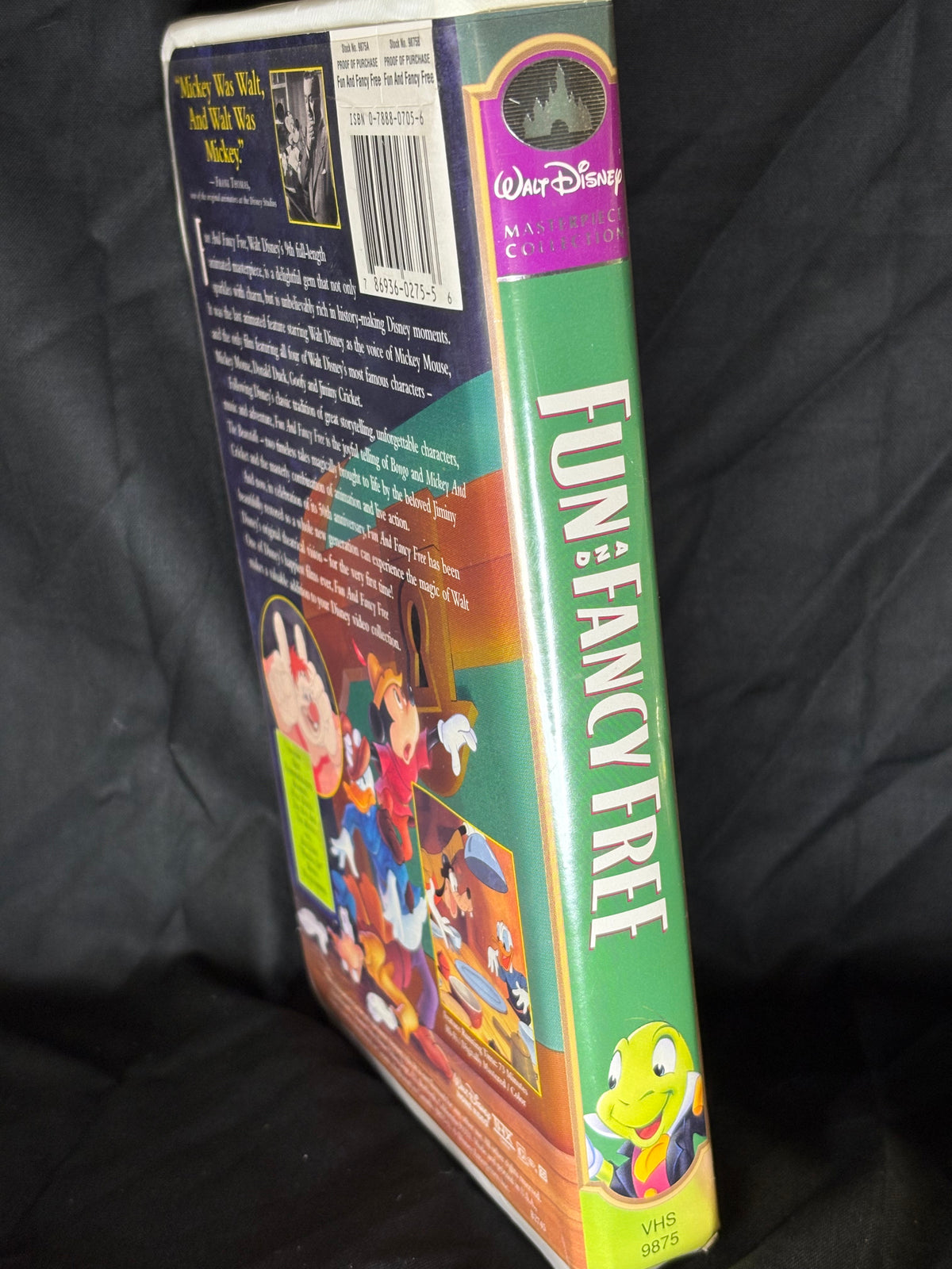 VHS | FUN AND FANCY FREE 50TH ANNIVERSARY LIMITED EDITION