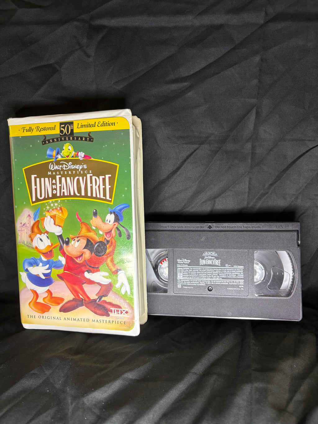 VHS | FUN AND FANCY FREE 50TH ANNIVERSARY LIMITED EDITION