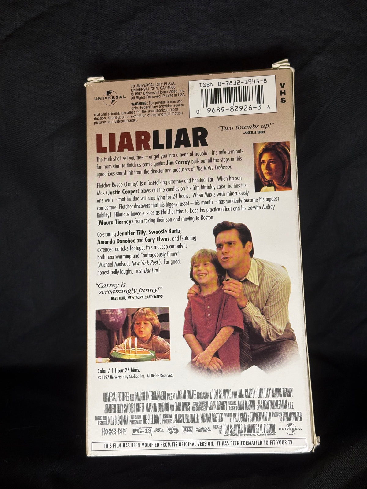 VHS | LIAR LIAR (1997)