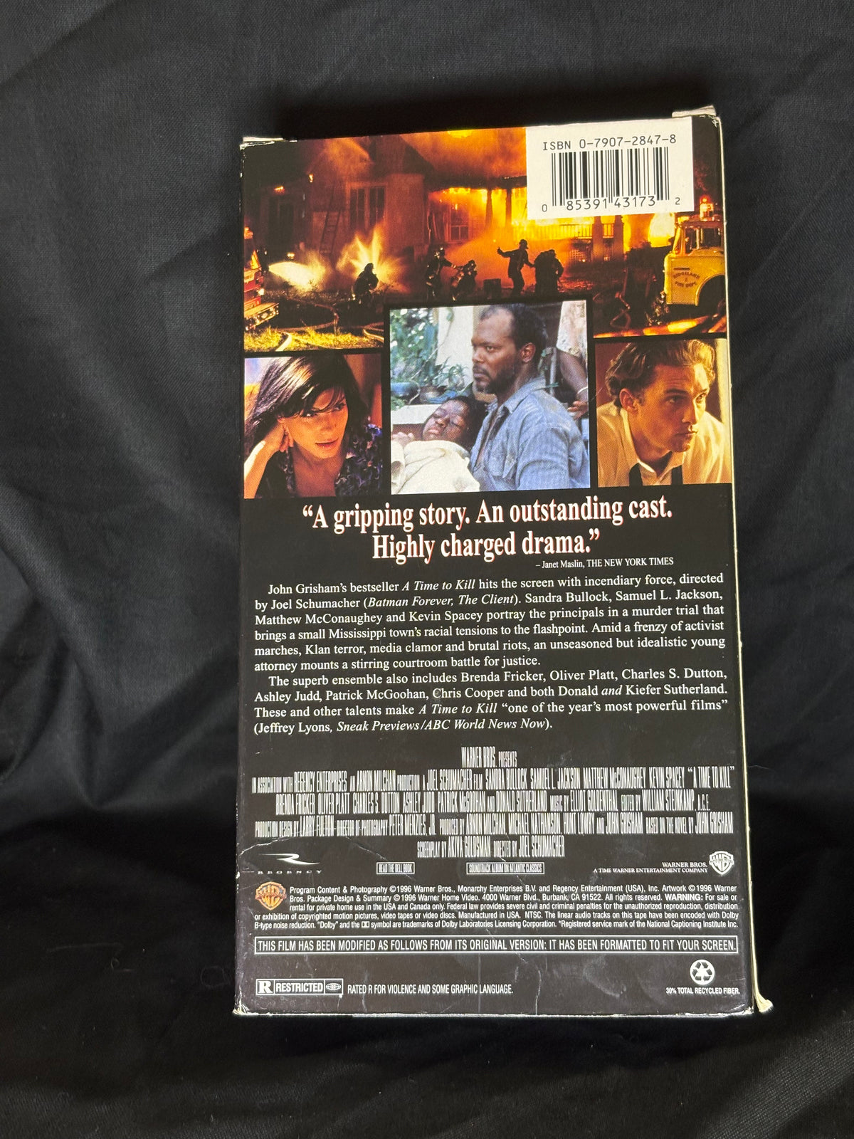 VHS | A TIME TO KILL (1996)