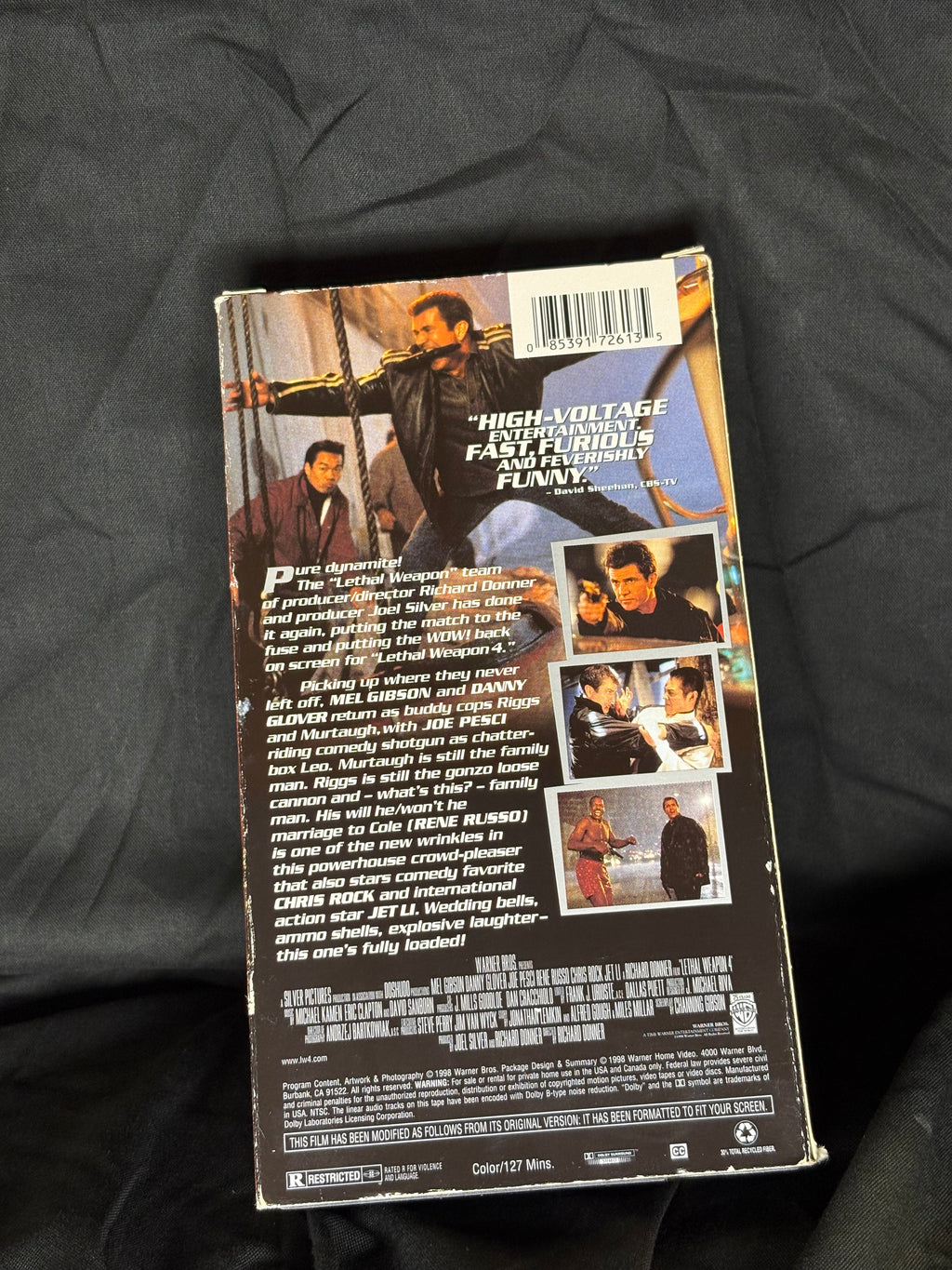 VHS | LETHAL WEAPON 4 (1998)