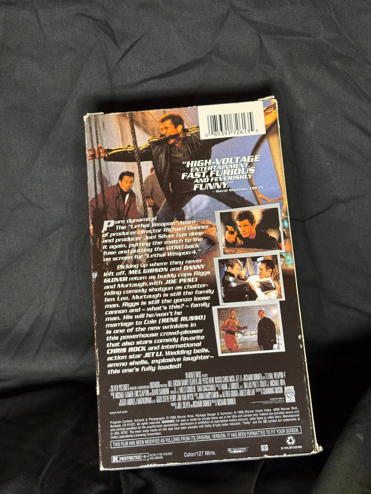 VHS | LETHAL WEAPON 4 (1998)