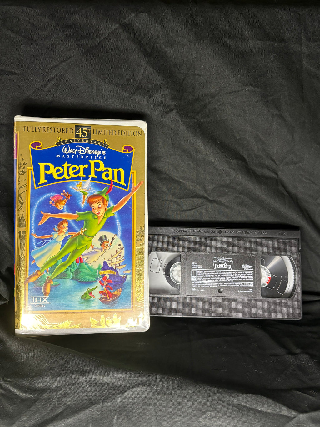 VHS | WALT DISNEY MASTERPIECE PETER PAN 45TH ANNIVERSARY EDITION VHS