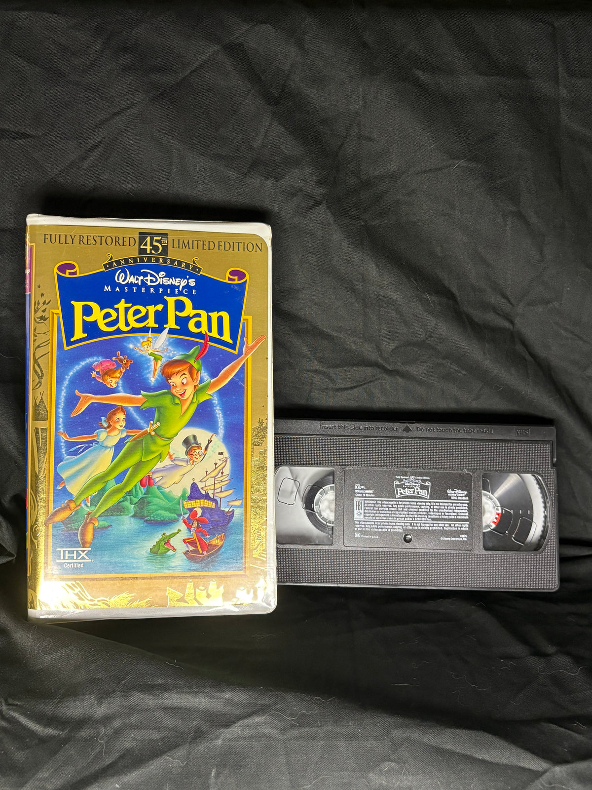 VHS | WALT DISNEY MASTERPIECE PETER PAN 45TH ANNIVERSARY EDITION VHS