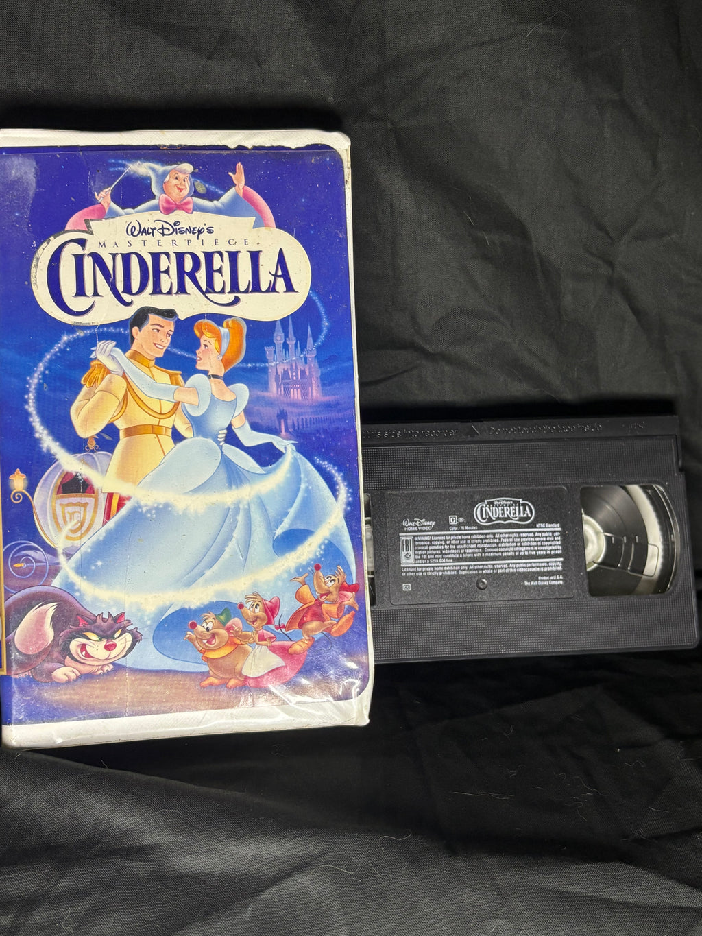 VHS | WALT DISNEY MASTERPIECE COLLECTION CINDERELLA