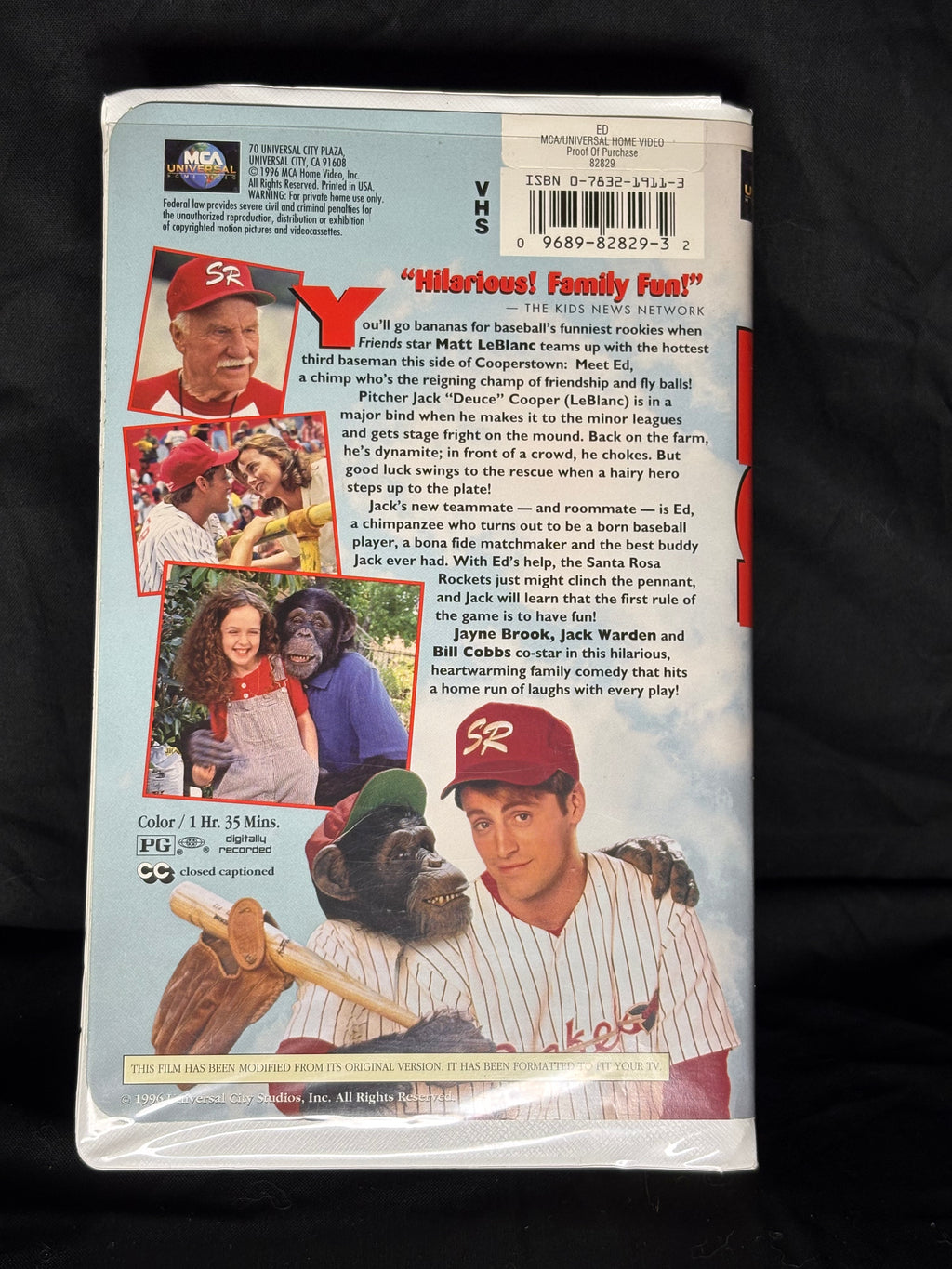 VHS | 1996 BASEBALL COMEDY ED