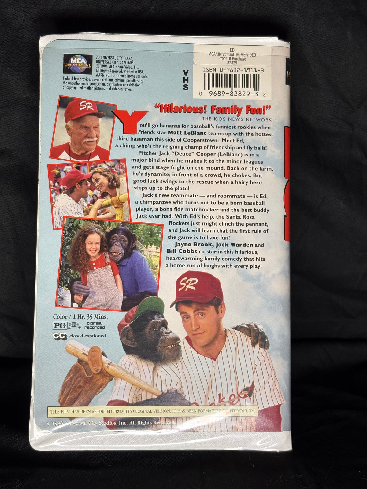 VHS | 1996 BASEBALL COMEDY ED