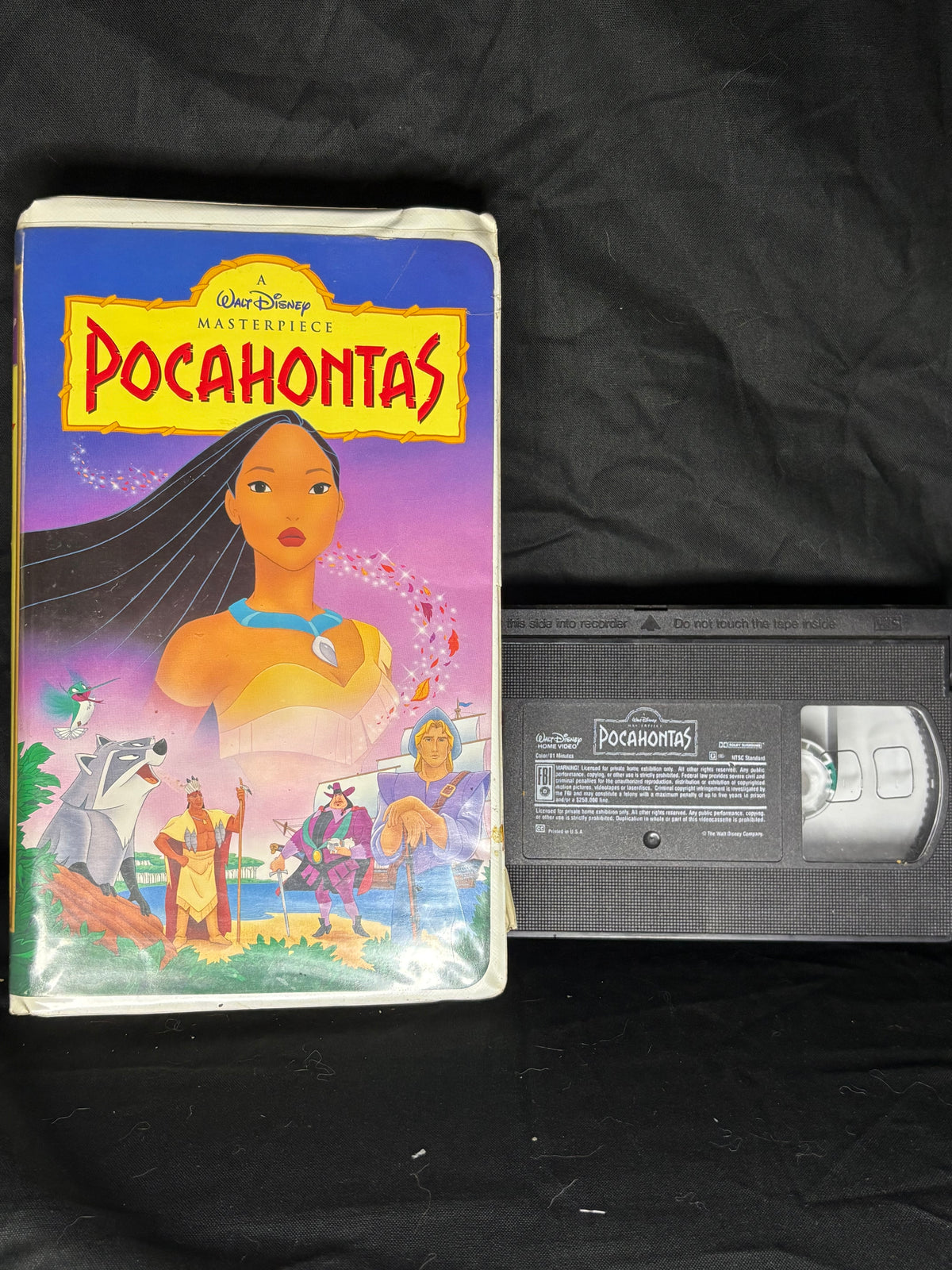 VHS | WALT DISNEYMASTERPIECE COLLECTION VHS TAPE OF POCAHONTAS