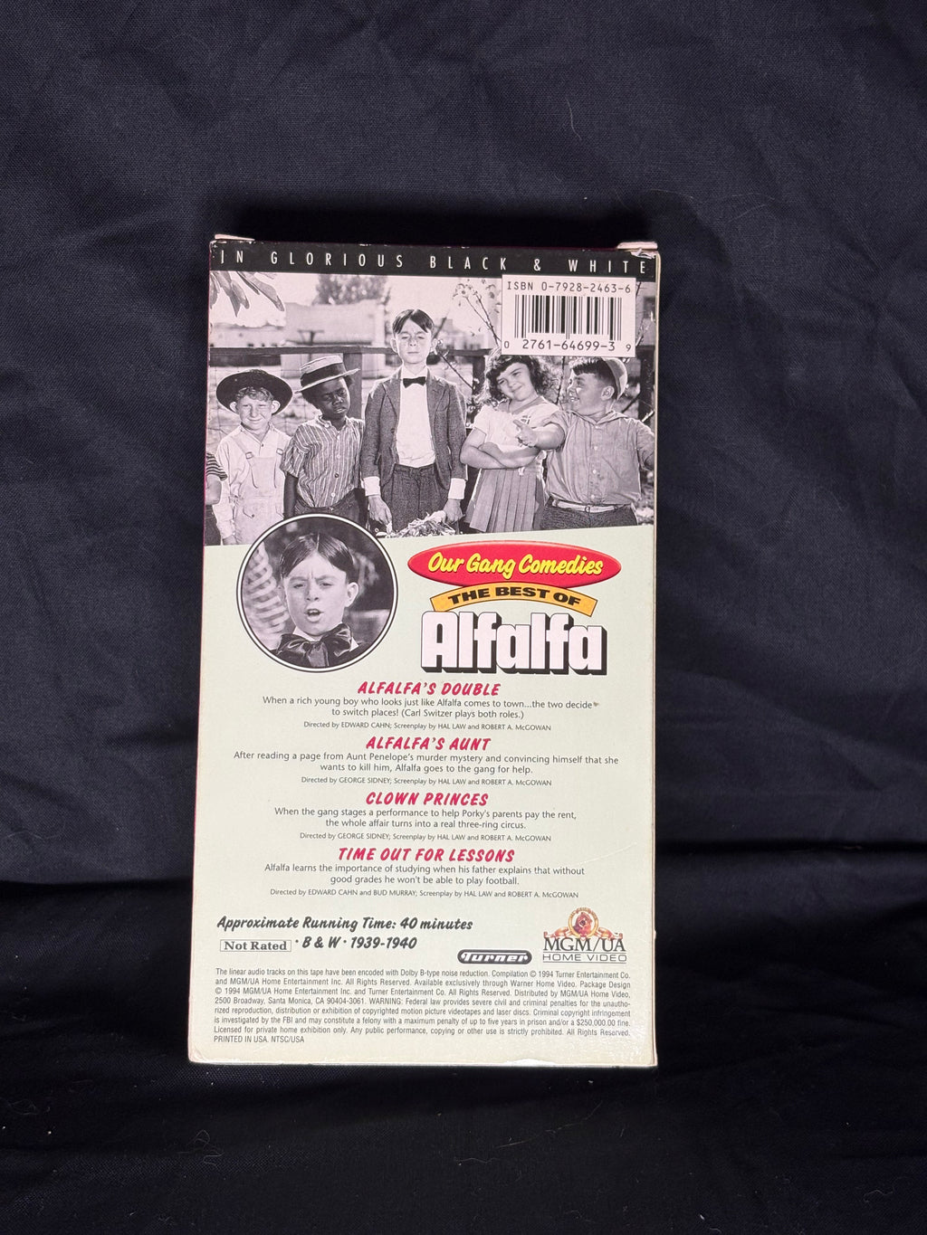 VHS | THE BEST OF ALFALFA
