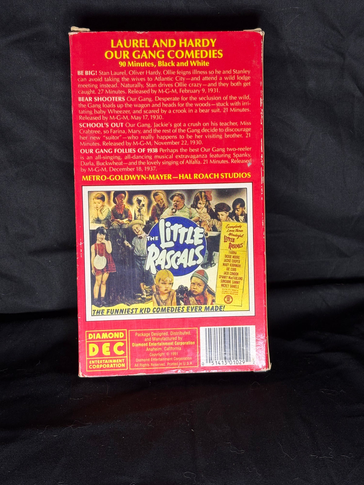 VHS | LAUREL AND HARDY OUR GANG COMEDIES