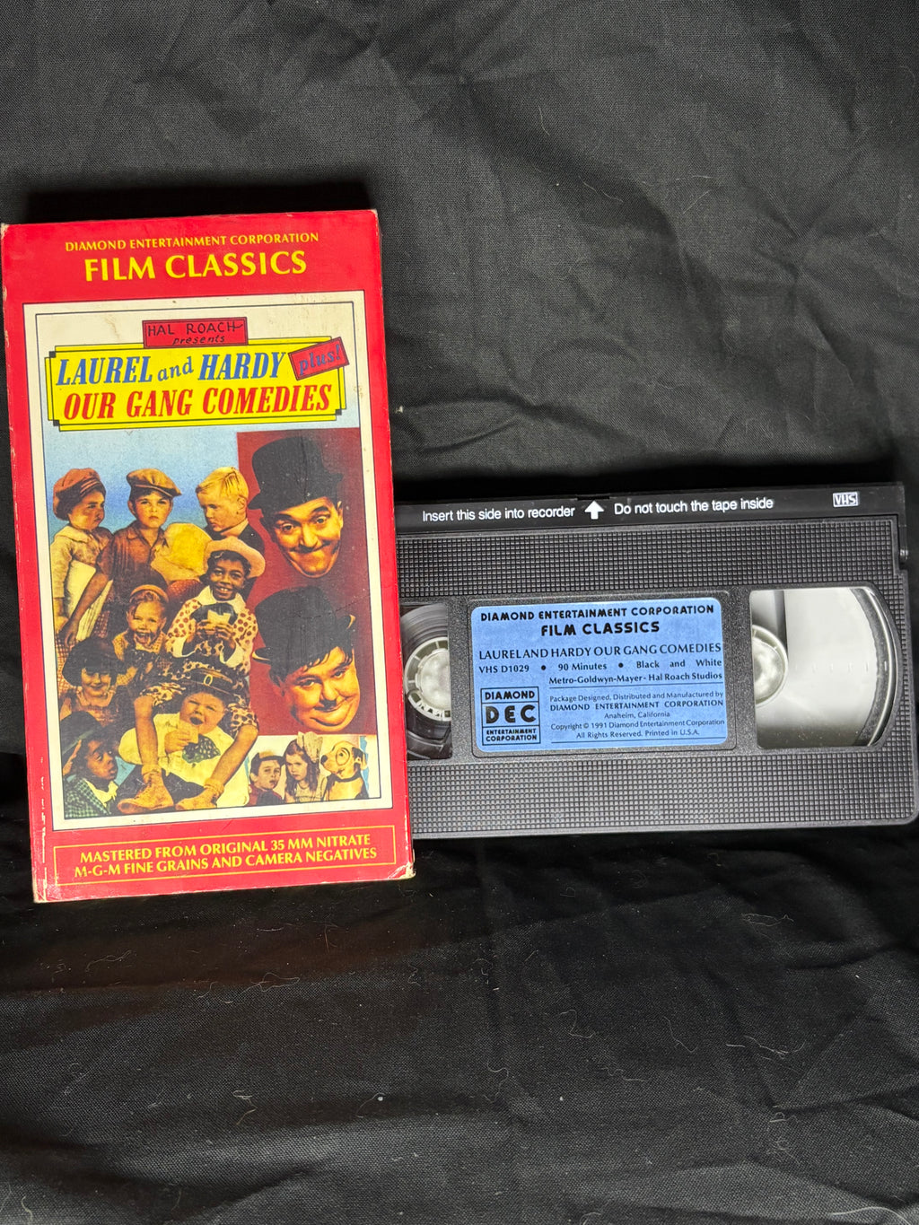 VHS | LAUREL AND HARDY OUR GANG COMEDIES