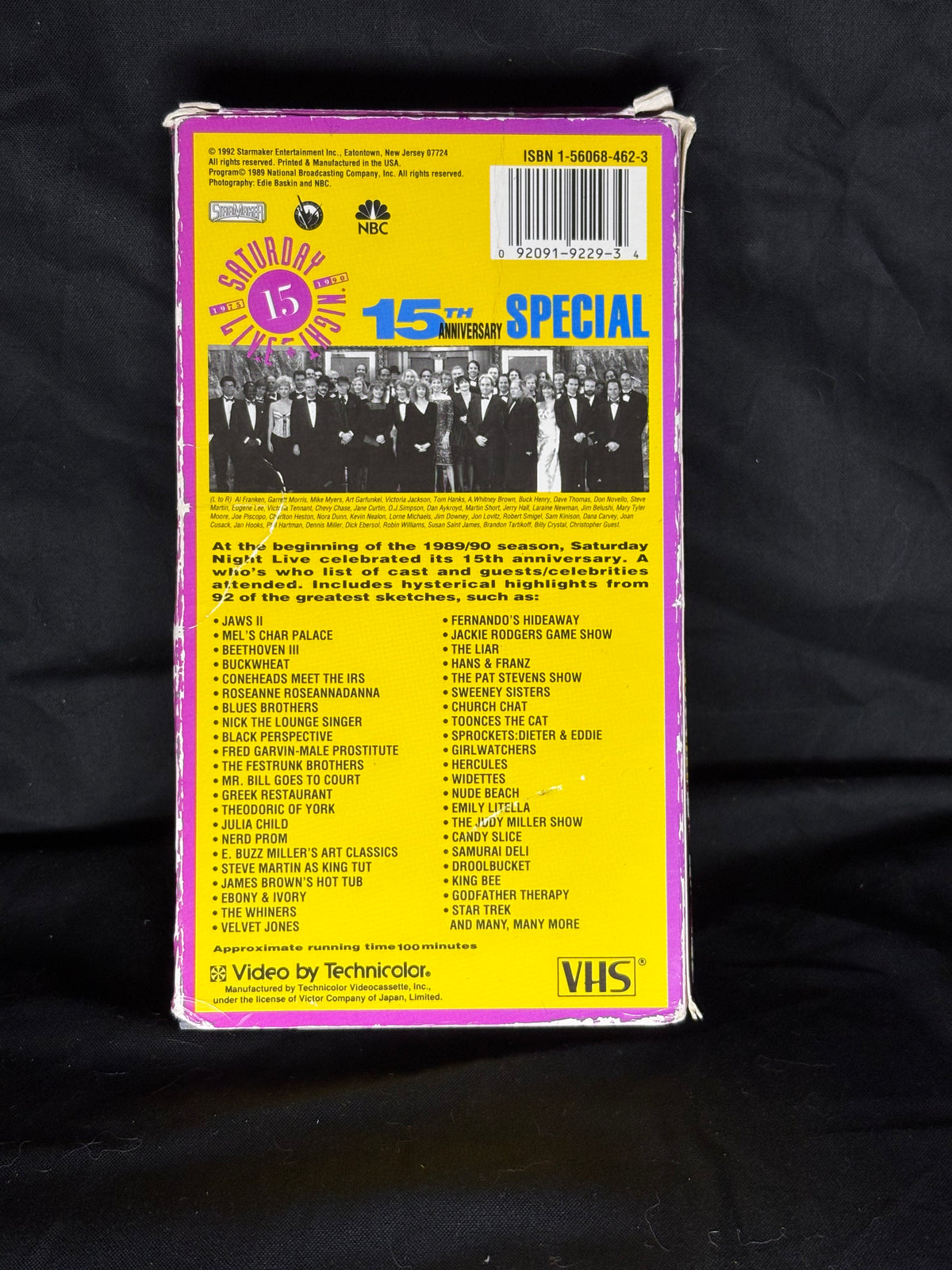 VHS | THE BEST OF SATURDAY NIGHT LIVE 15TH ANNIVERSARY