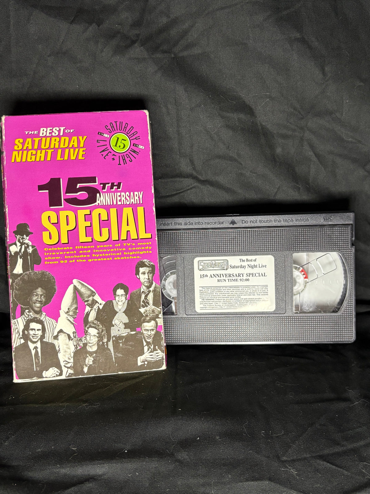 VHS | THE BEST OF SATURDAY NIGHT LIVE 15TH ANNIVERSARY