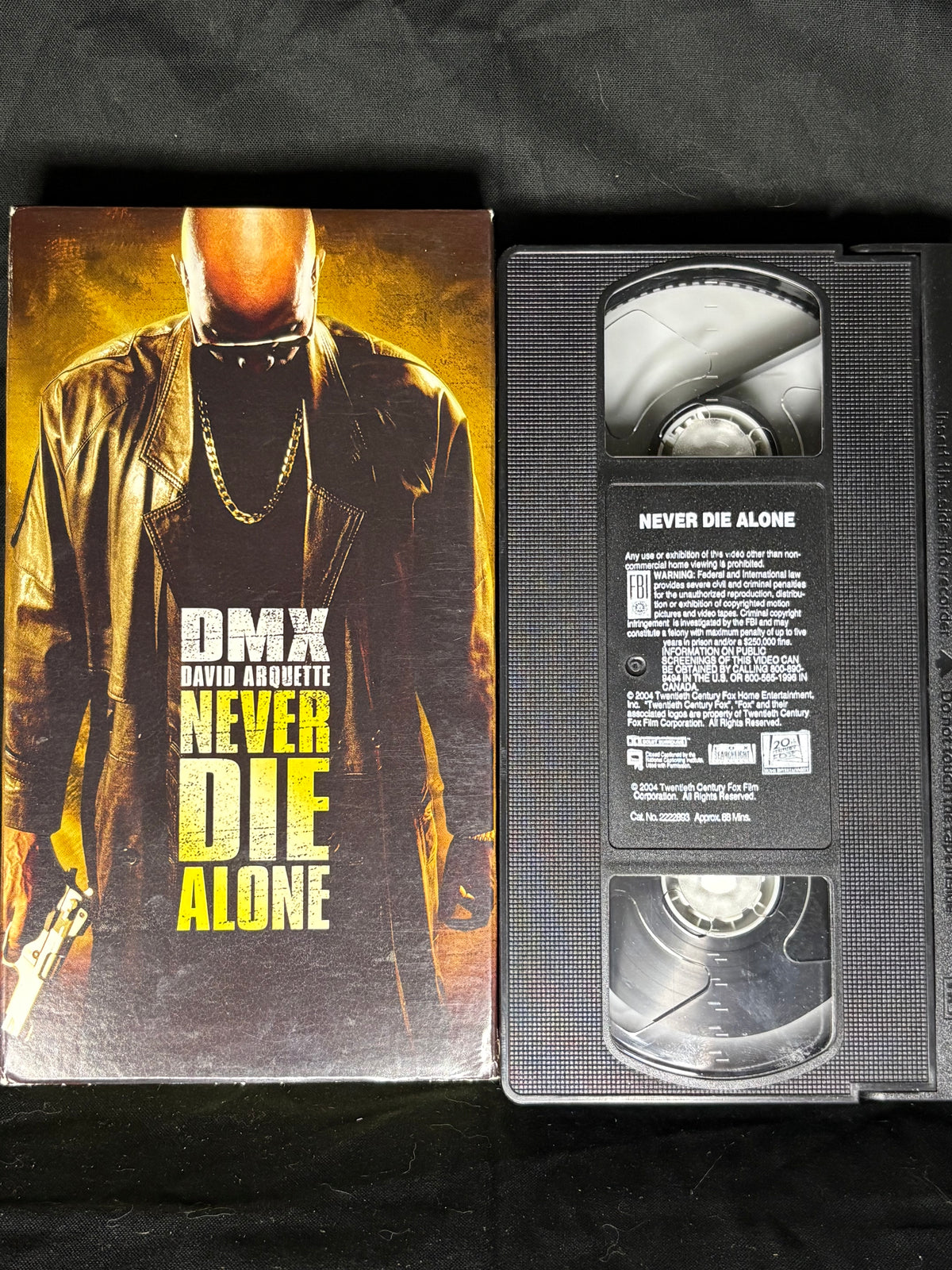 VHS |  NEVER DIE ALONE