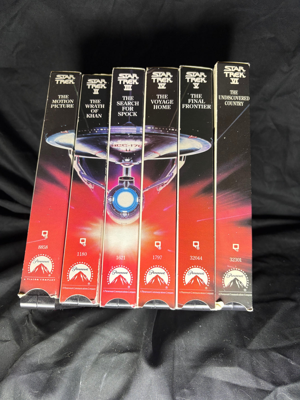 VHS | SIX VINTAGE STAR TREK FEATURE FILM VHS TAPES
