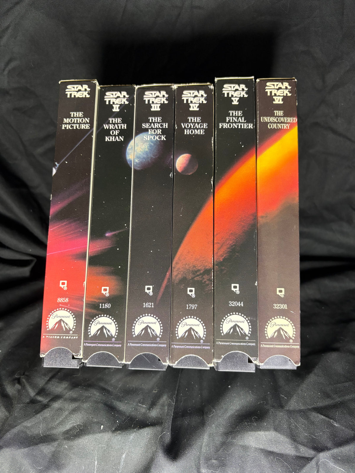 VHS | SIX VINTAGE STAR TREK FEATURE FILM VHS TAPES