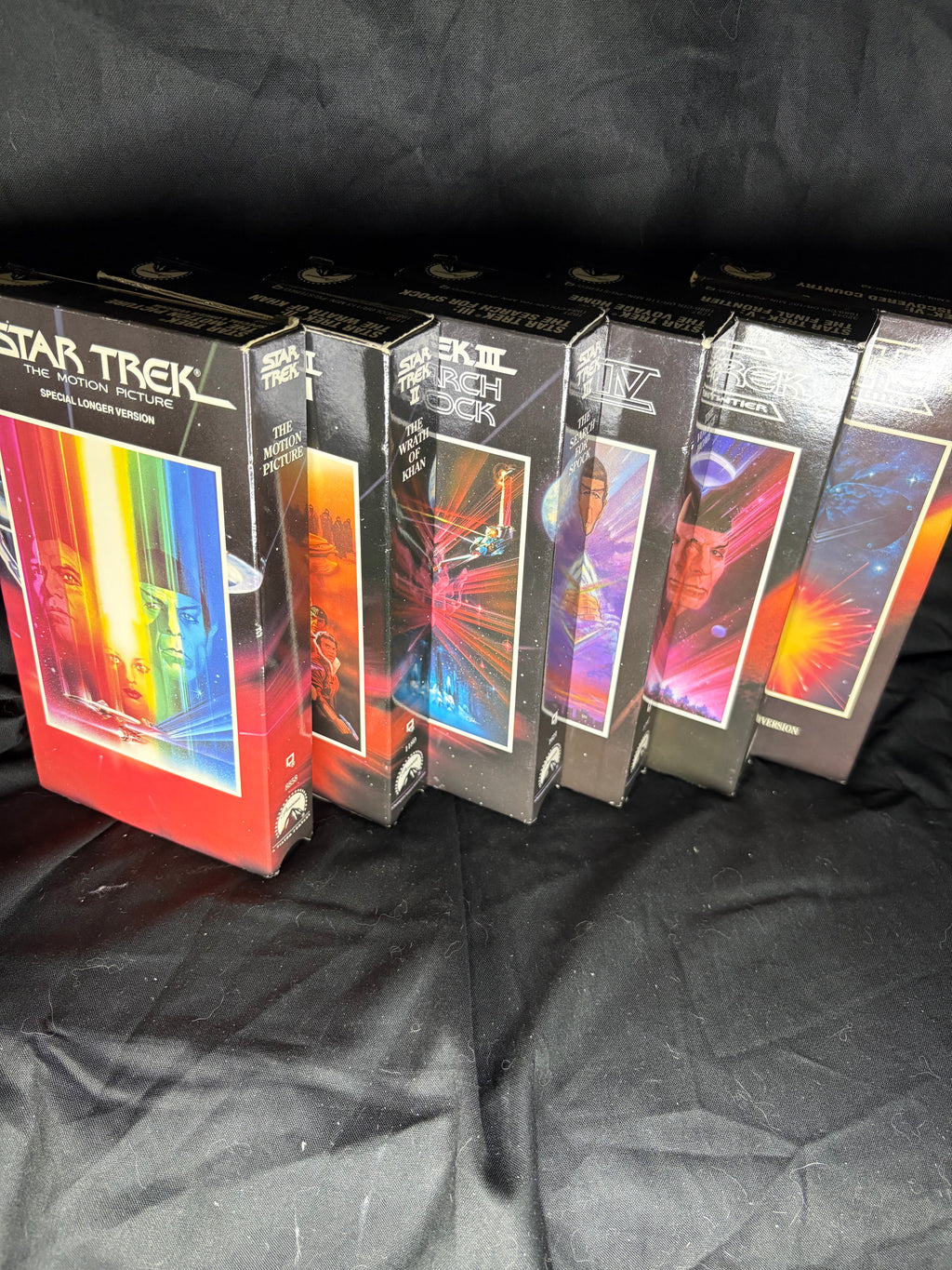 VHS | SIX VINTAGE STAR TREK FEATURE FILM VHS TAPES