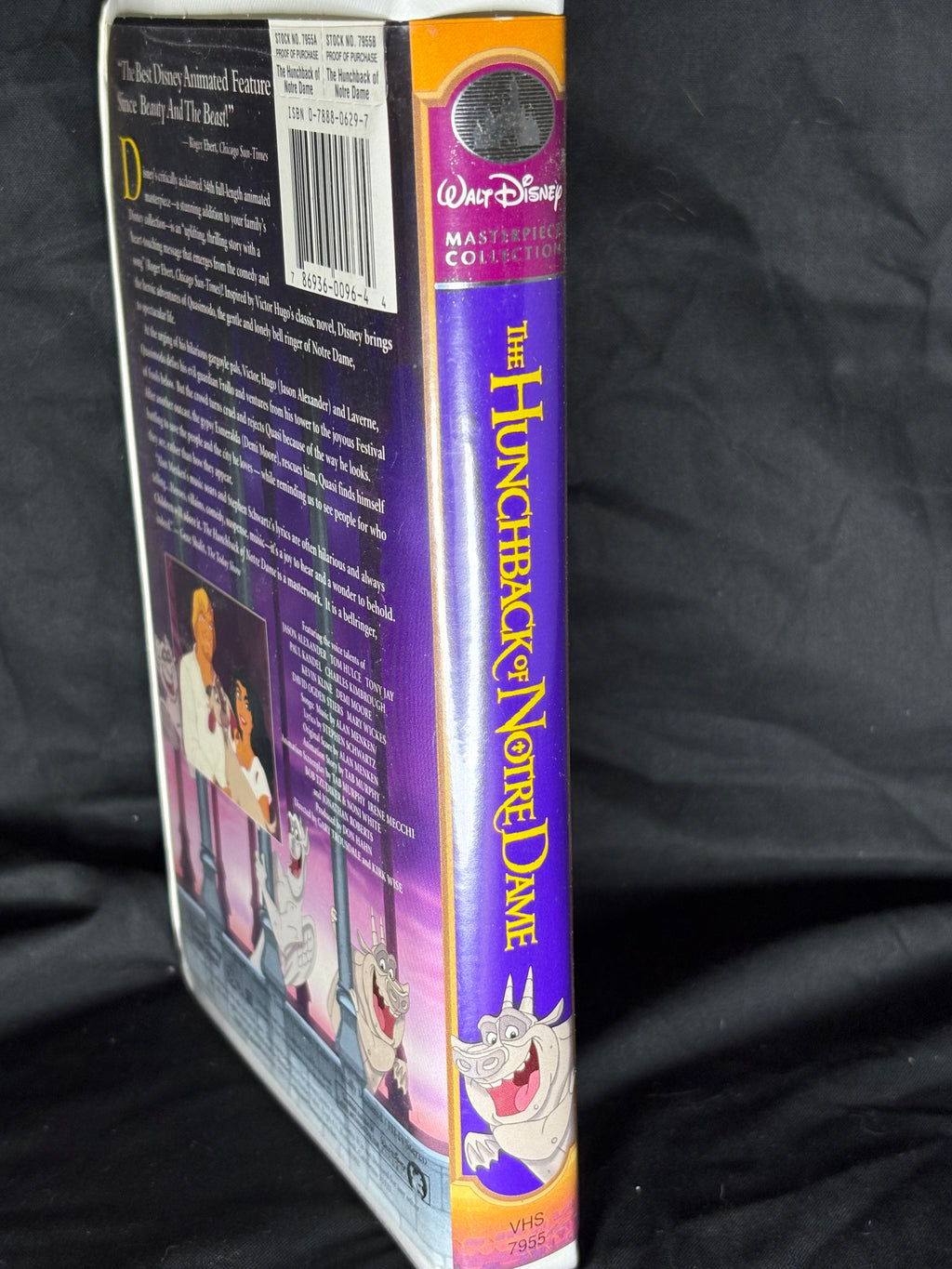VHS | WALT DISNEY MASTERPIECE COLLECTION VHS TAPE THE HUNCHBACK OF NOTRE DAME