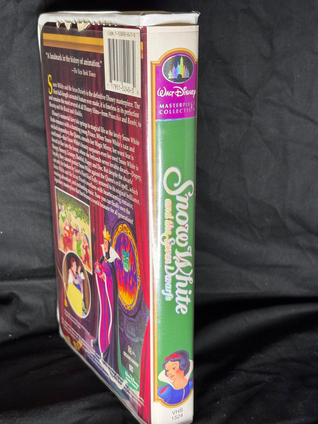 VHS | WALT DISNEY'S SNOW WHITE AND THE SEVEN DWARFS MASTERPIECE COLLECTION