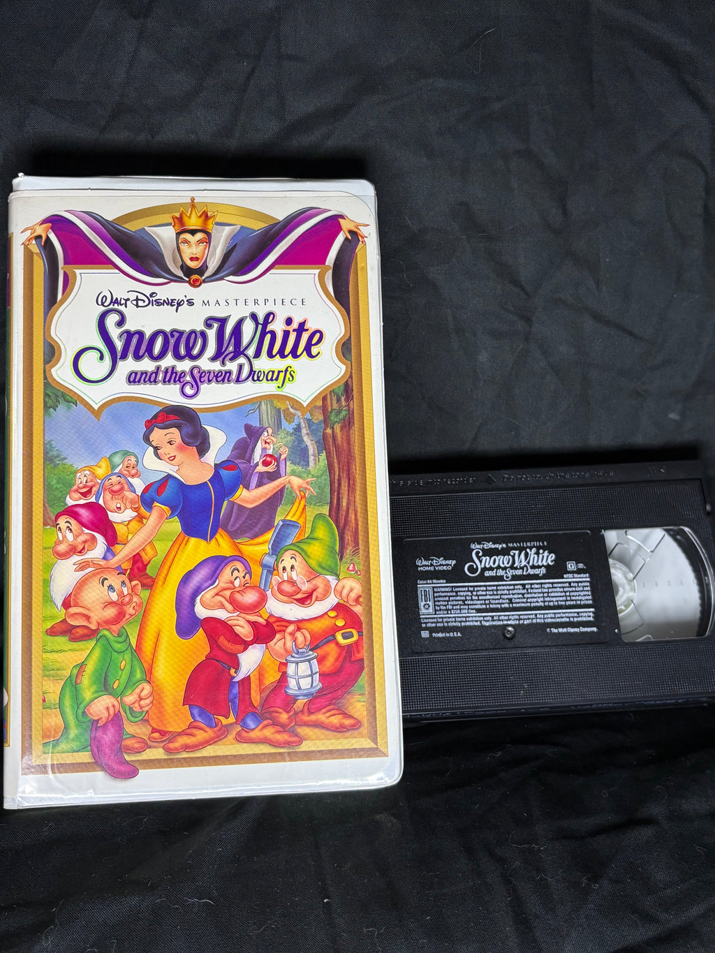 VHS | WALT DISNEY'S SNOW WHITE AND THE SEVEN DWARFS MASTERPIECE COLLECTION