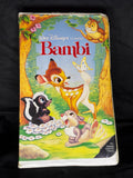VHS | WALT DISNEY'S BAMBI BLACK DIAMOND (1989)