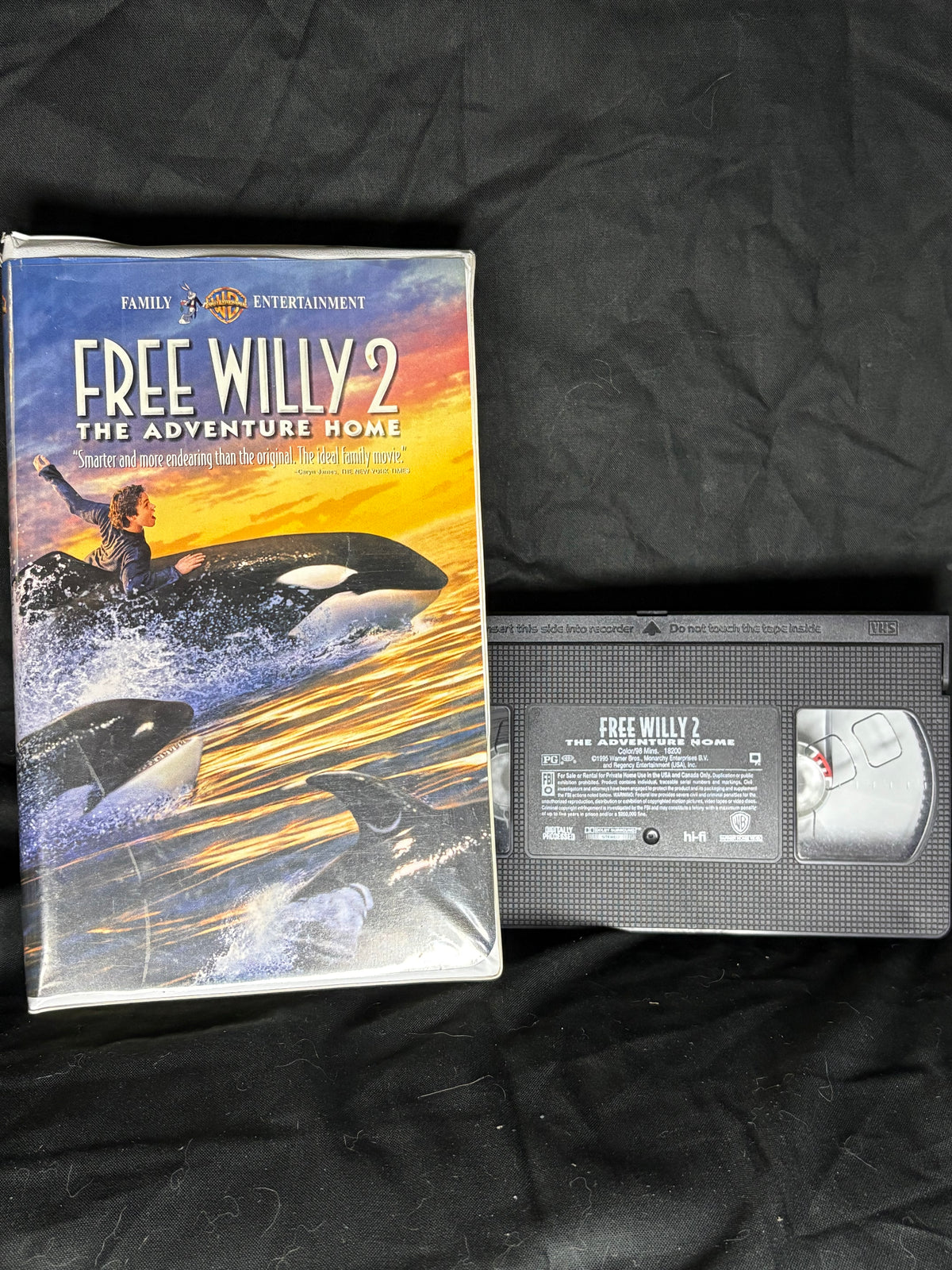VHS | FREE WILLY 2: THE ADVENTURE HOME