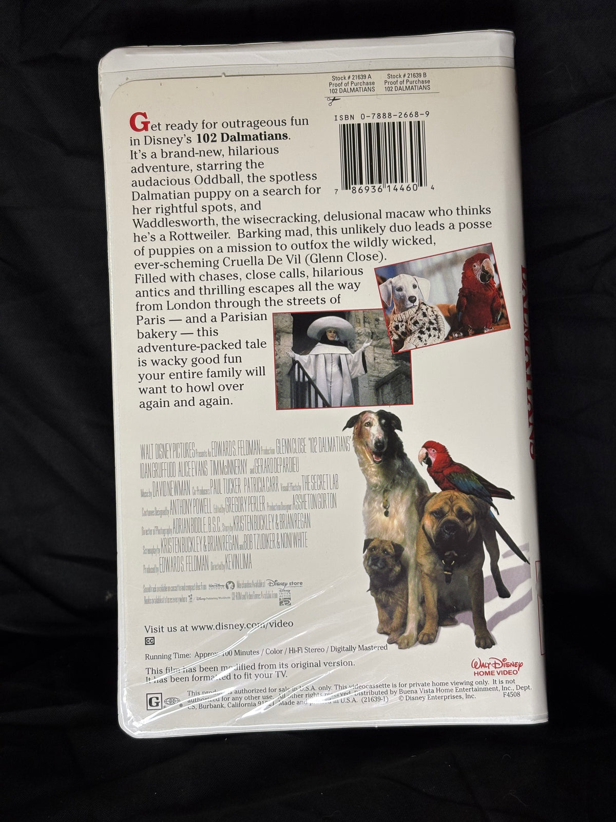 VHS | 102 DALMATIANS