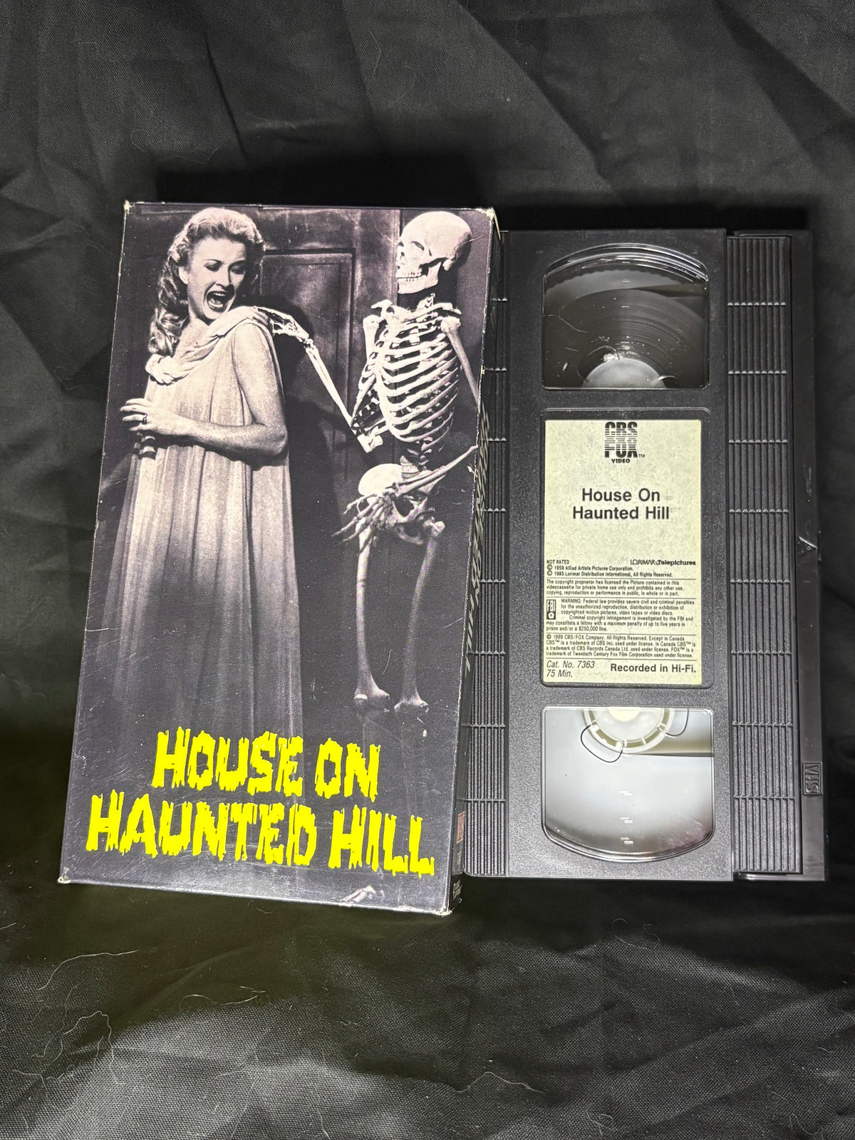 VHS | HOUSE ON HAUNTED HILL