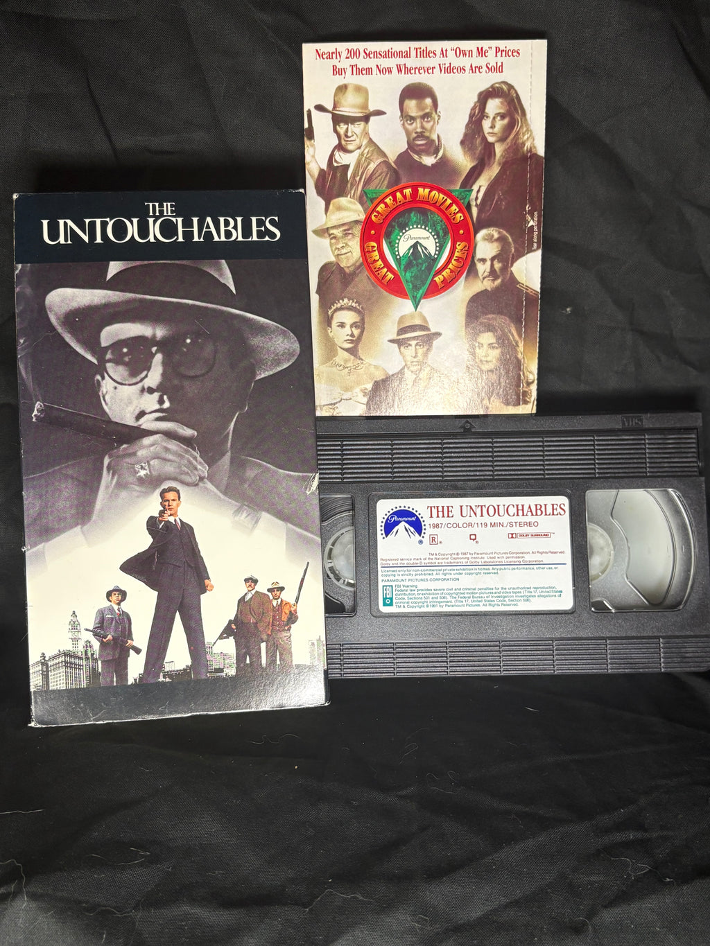 VHS | THE UNTOUCHABLES