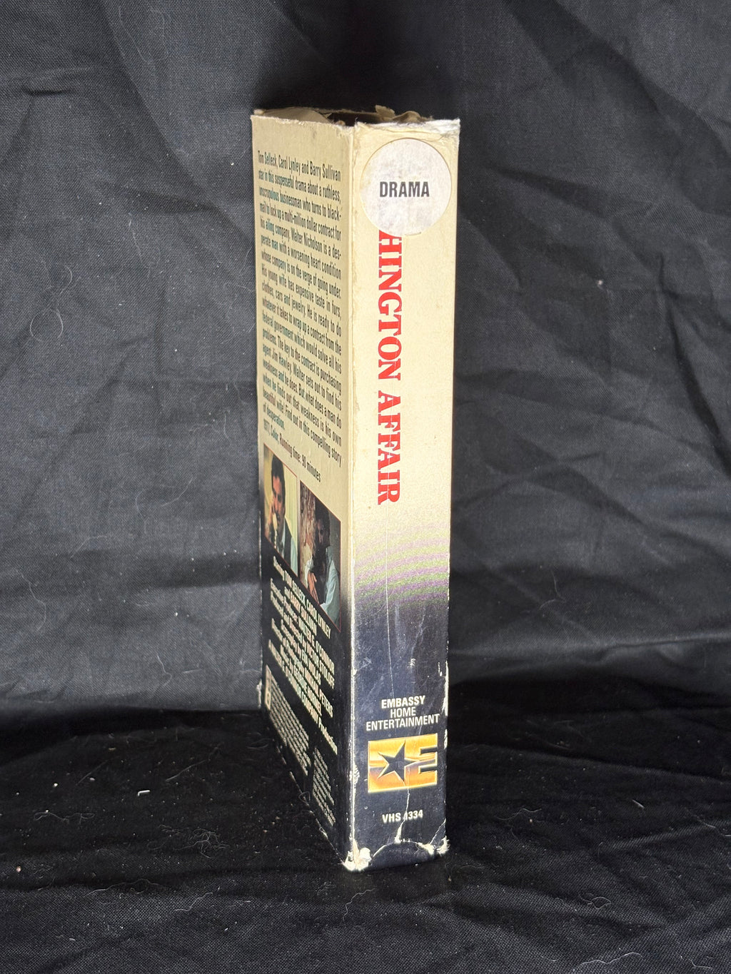 VHS | THE WASHINGTON AFFAIR