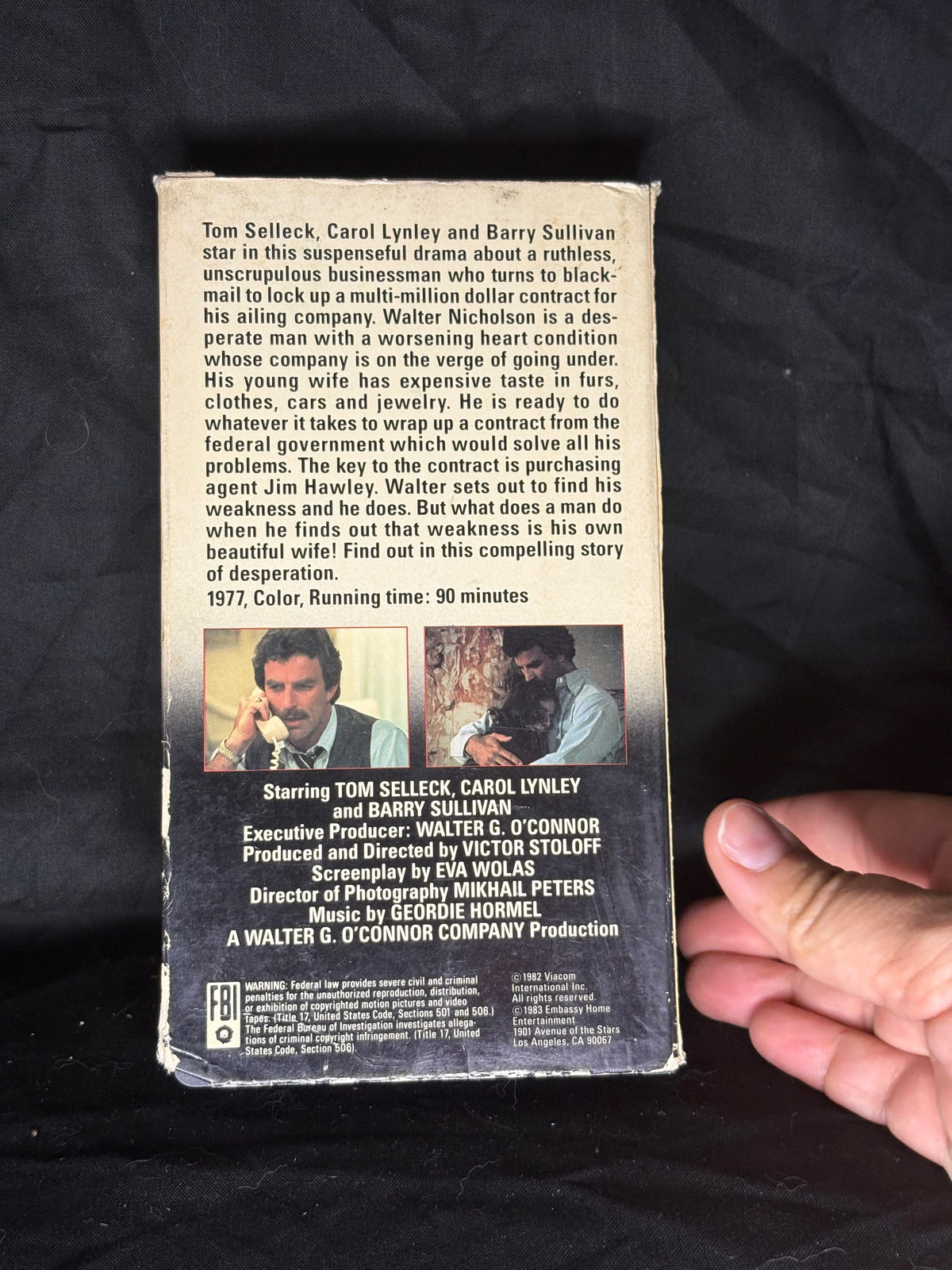VHS | THE WASHINGTON AFFAIR
