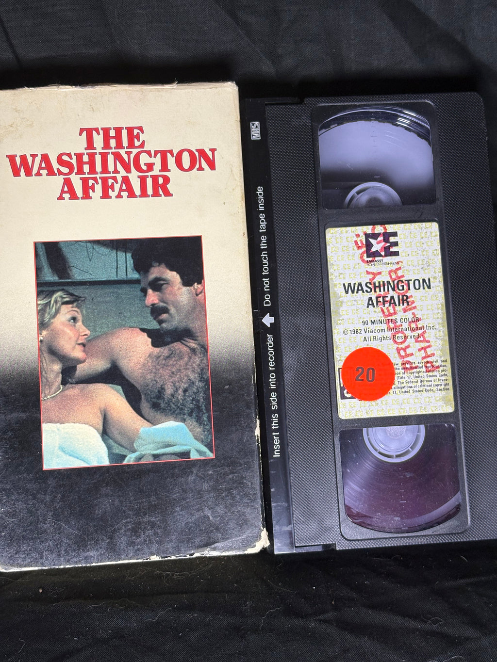 VHS | THE WASHINGTON AFFAIR