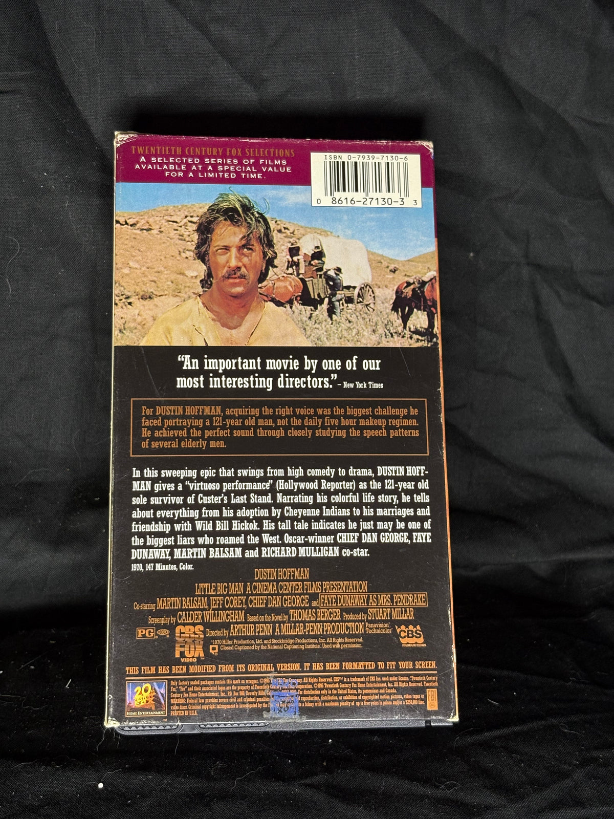 VHS | DUSTIN HOFFMAN LITTLE BIG MAN