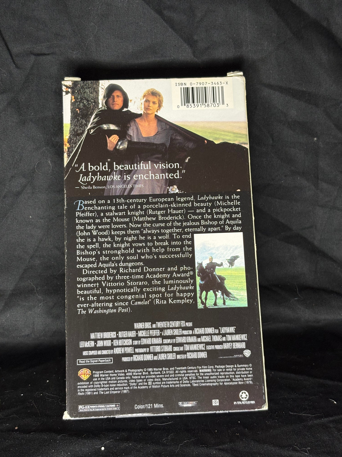 VHS | LADYHAWKE