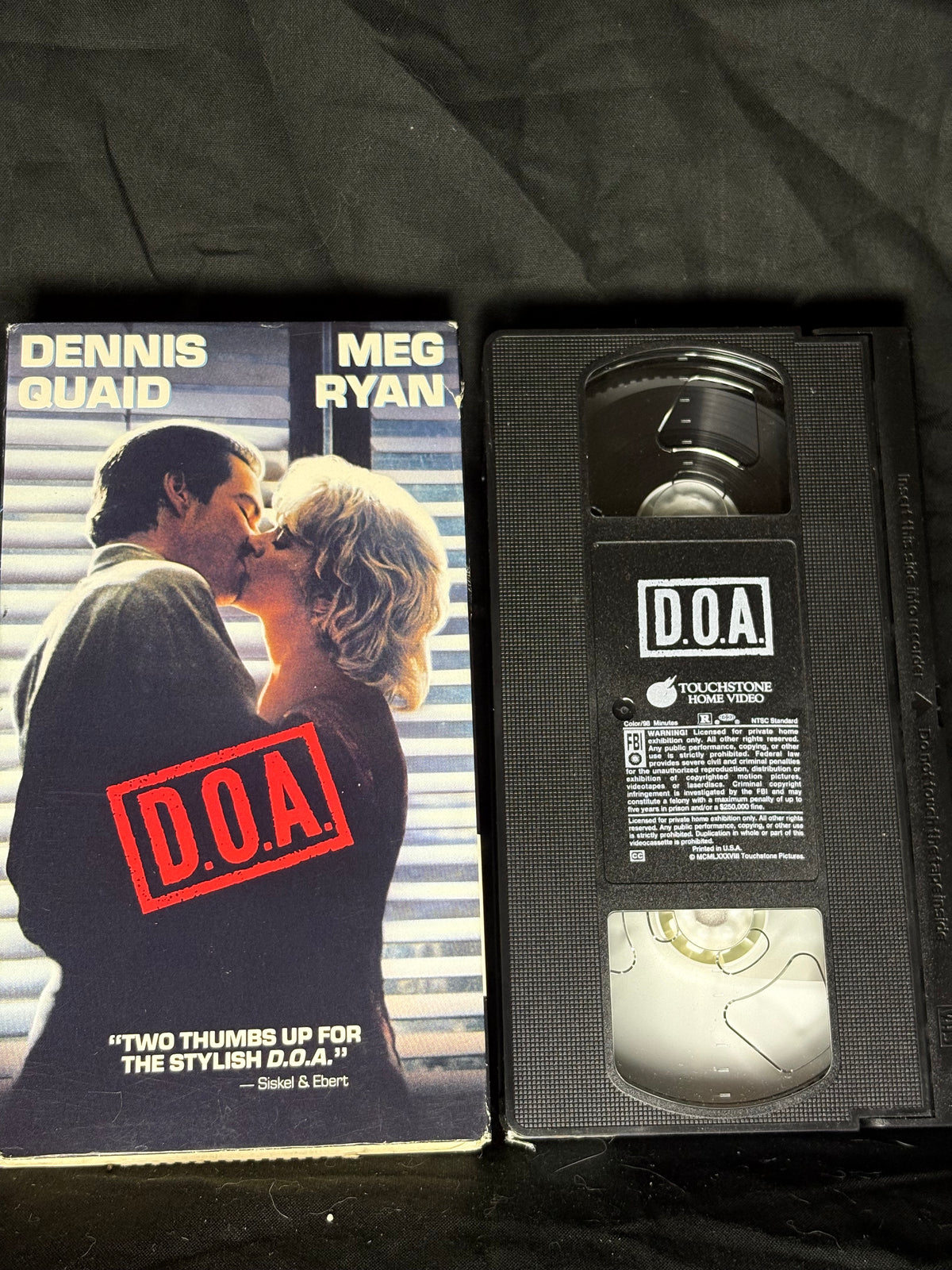 VHS | D.O.A (1988)
