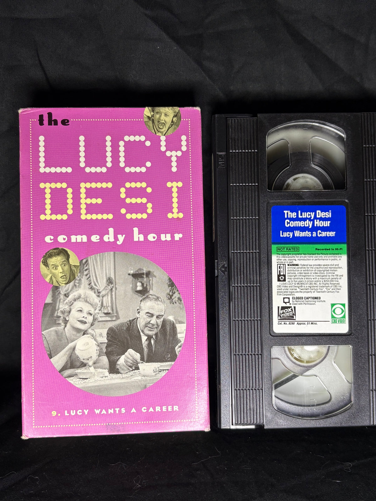 VHS | THE LUCY-DESI COMEDY HOUR VOL 9: LUCY WANTS A CAREER