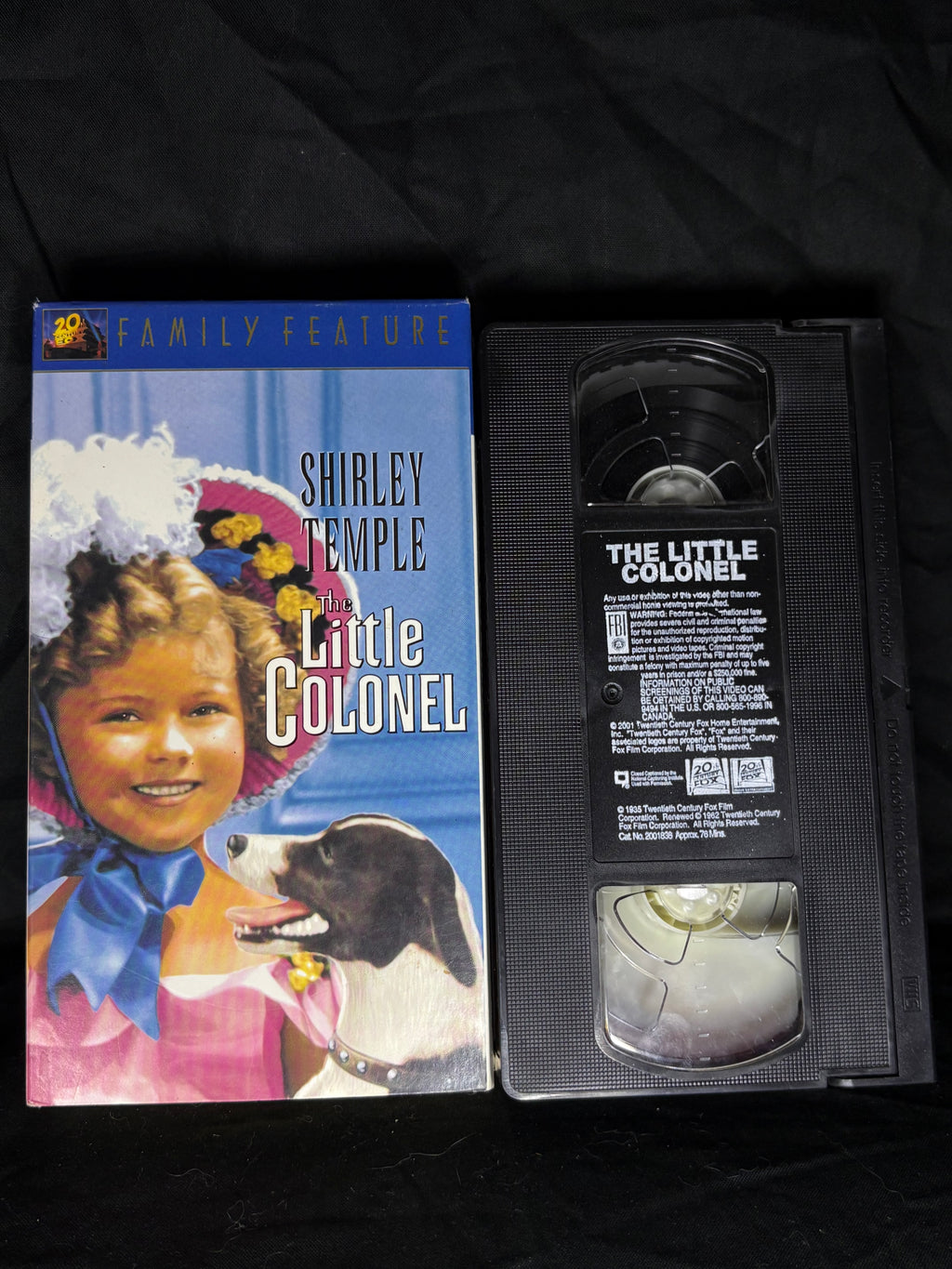 VHS | THE LITTLE COLONEL (SHIRLEY TEMPLE)
